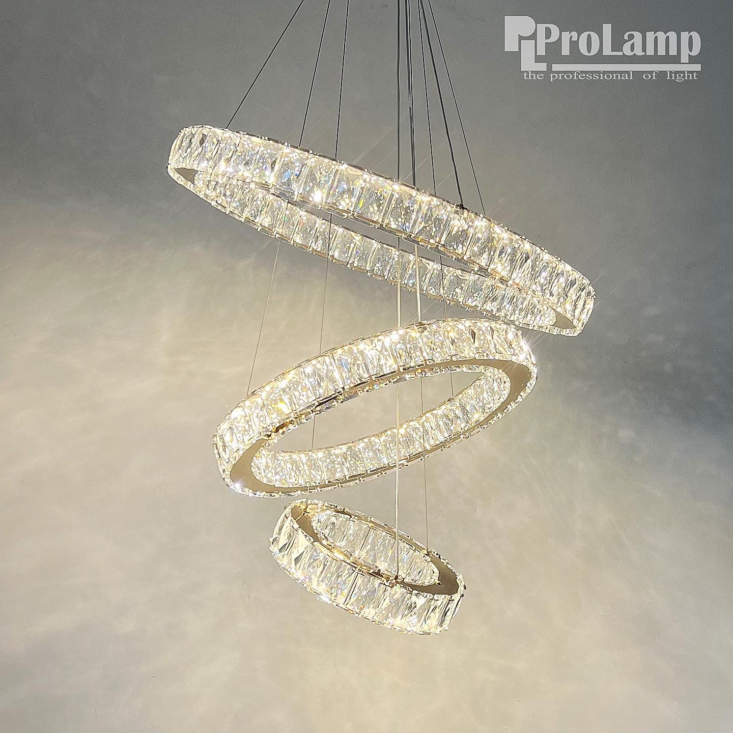 โคมไฟเพดานคริสตัล 9004-3 (RG)