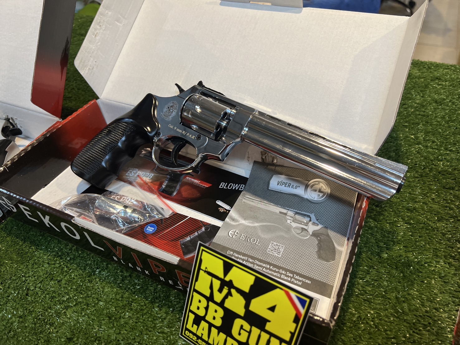 EKOL VIPER 6" เงินเงา