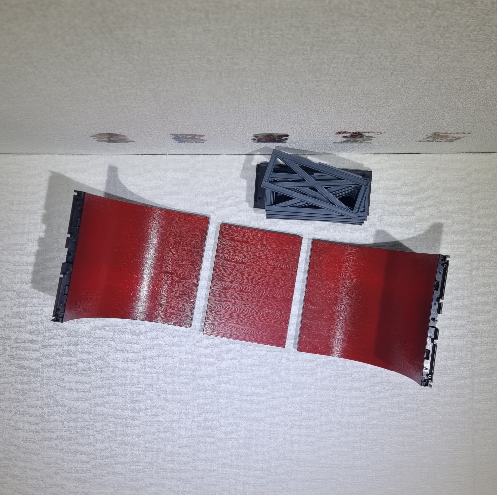 [0205] อปกรณ์จำลอง skate park สำหรับเล่น fingerboard สเก็ตบอร์ดนิ้ว vert ramp, half pipe