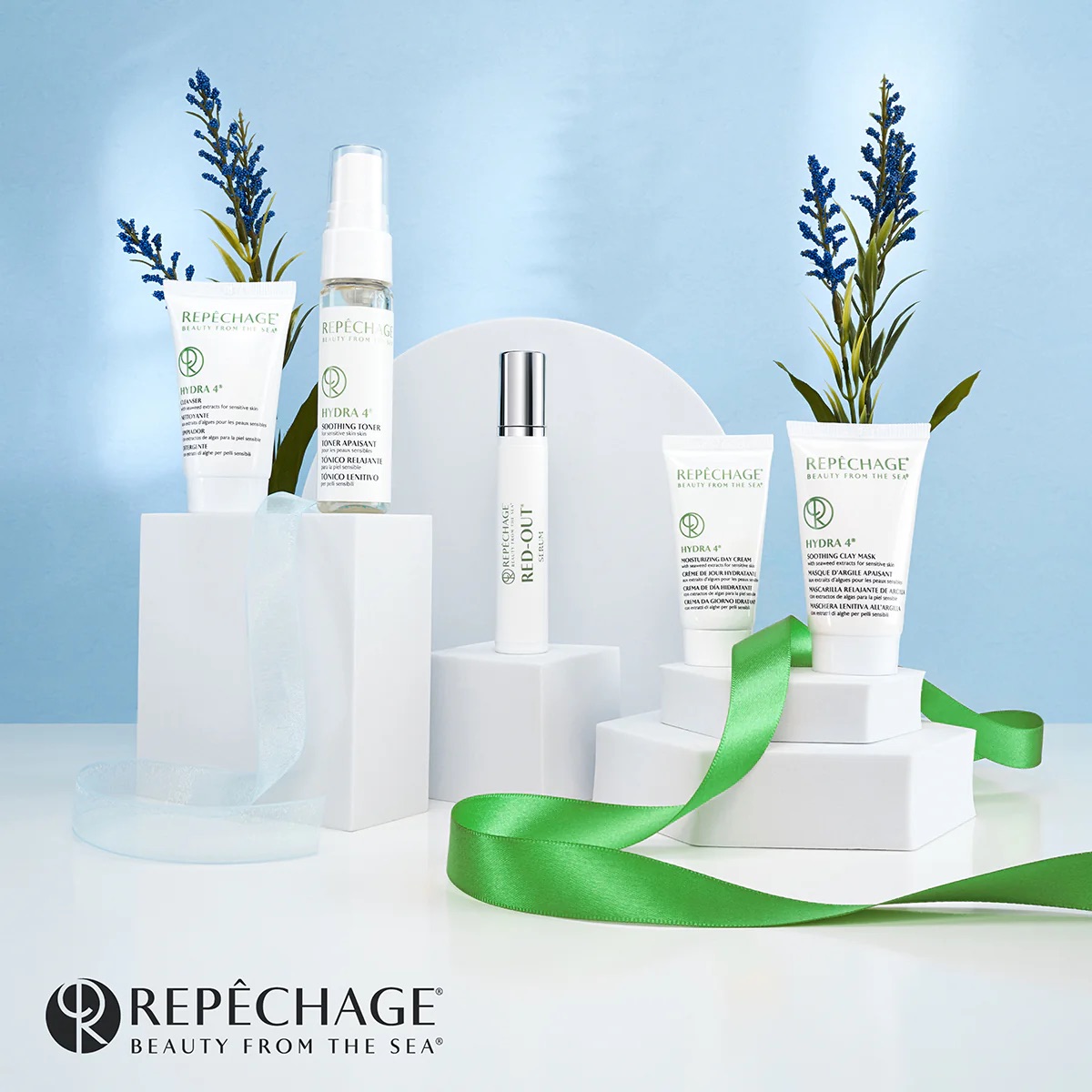 Repechage Hydra 4 Starter Collection เซ็ททดลอง Hydra 4 สำหรับผิวบอบบาง แพ้ง่าย รวมถึงผิวแห้ง 0 กก.