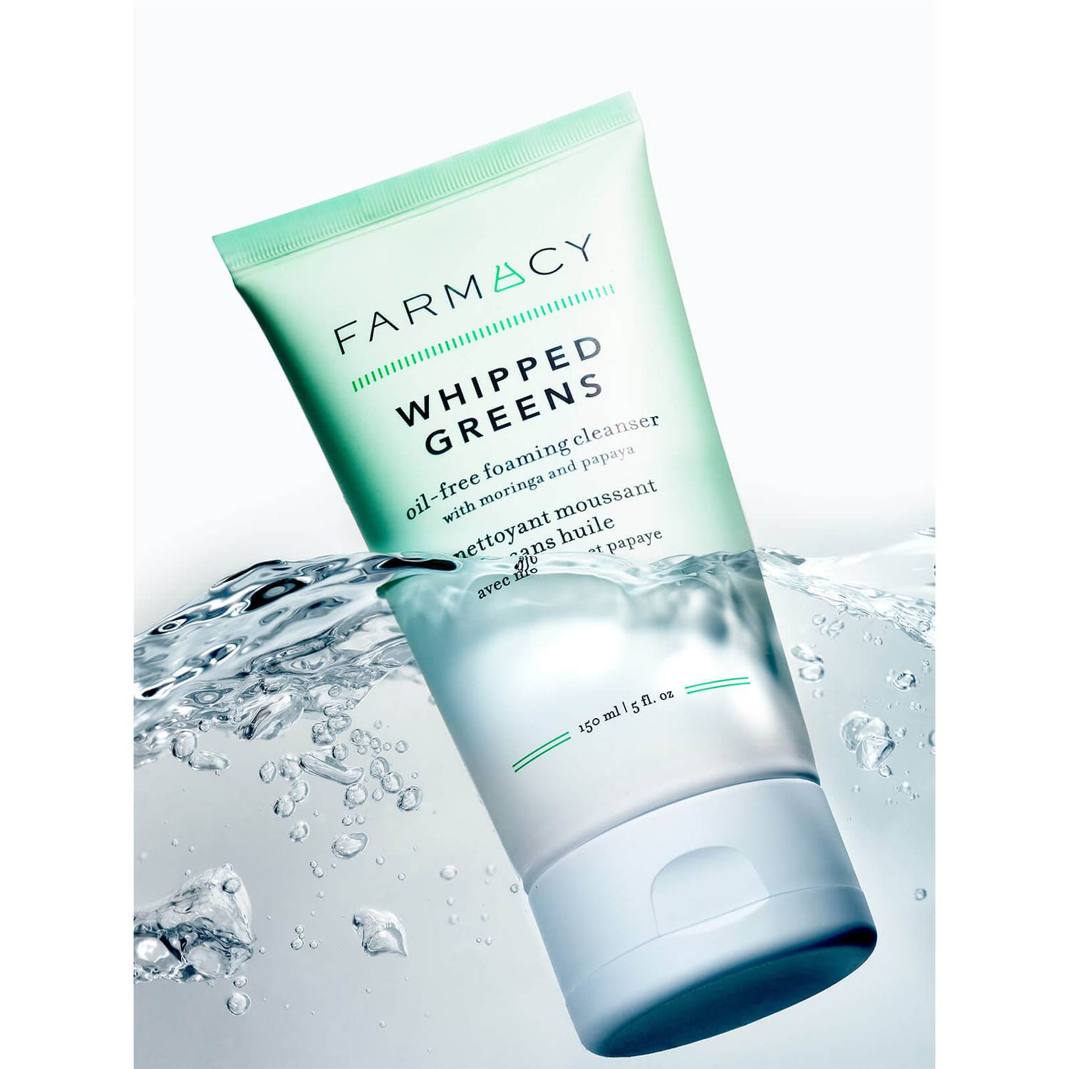 Farmacy Whipped Greens Oil-free foaming cleanser with moringa and papaya 150ml 0 กก.