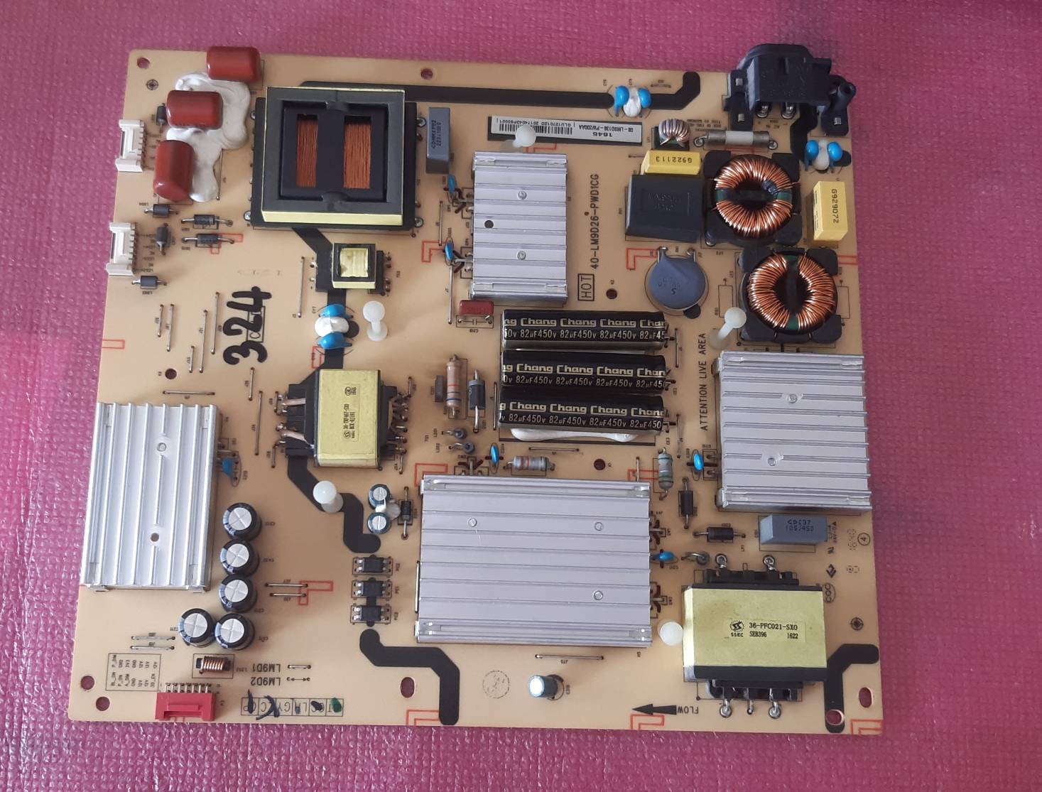 อันที่ 324 TCL LED55Q7700 ซัฟฟลาย 40-LM9D26-PWD1CG ดีเทสแล้ว