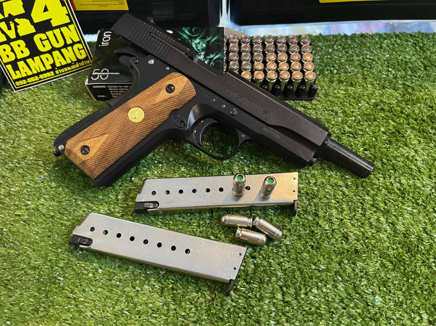 AKSA COLT 1911 ลาย Government สีดำ