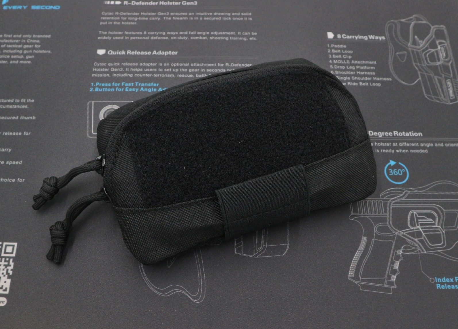 กระเป๋าติดเวส Admin pouch (K0150)