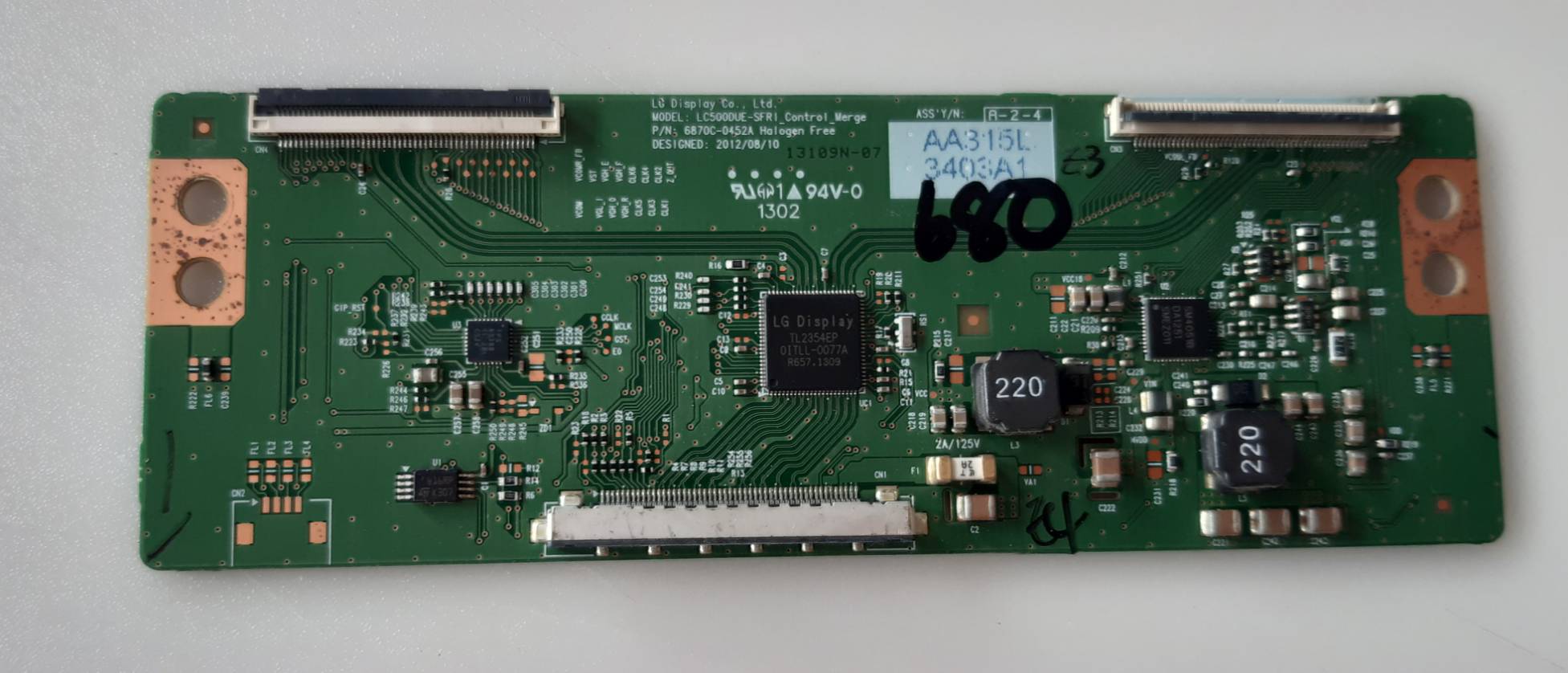 อันที่ 680 LG 42LN5120 ทีคอน 6870C-0452A 51Pin ไฟขวา เสียบหนา ดี