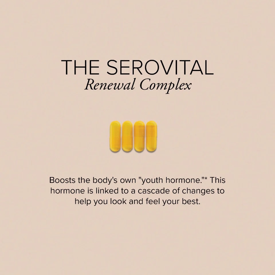 SeroVital Advanced Reverse the Sign of Aging 120 Capsules+60 Tablets 0 กก.