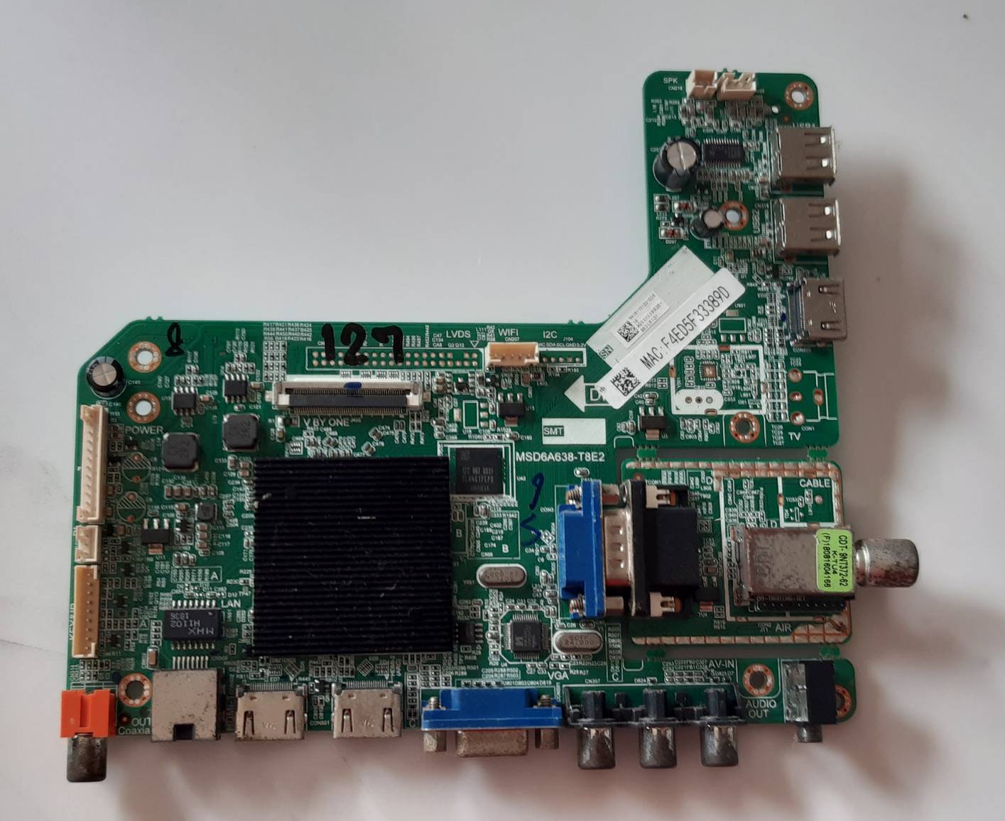 อันที่ 127 PHILPS 43PUT6002S ซีสเตร็ม MSD6A38-T8E2 ดีเทสแล้ว