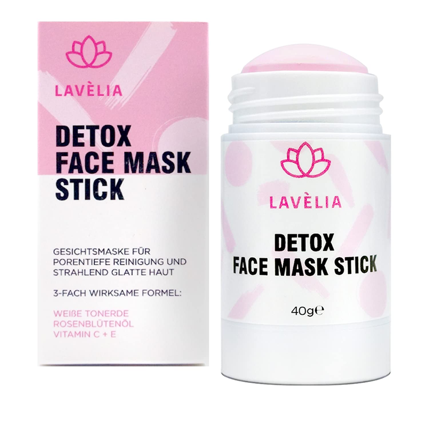 LAVELIA DETOX FACE MASK STICK 40g (สินค้าเยอรมัน) 0 กก.