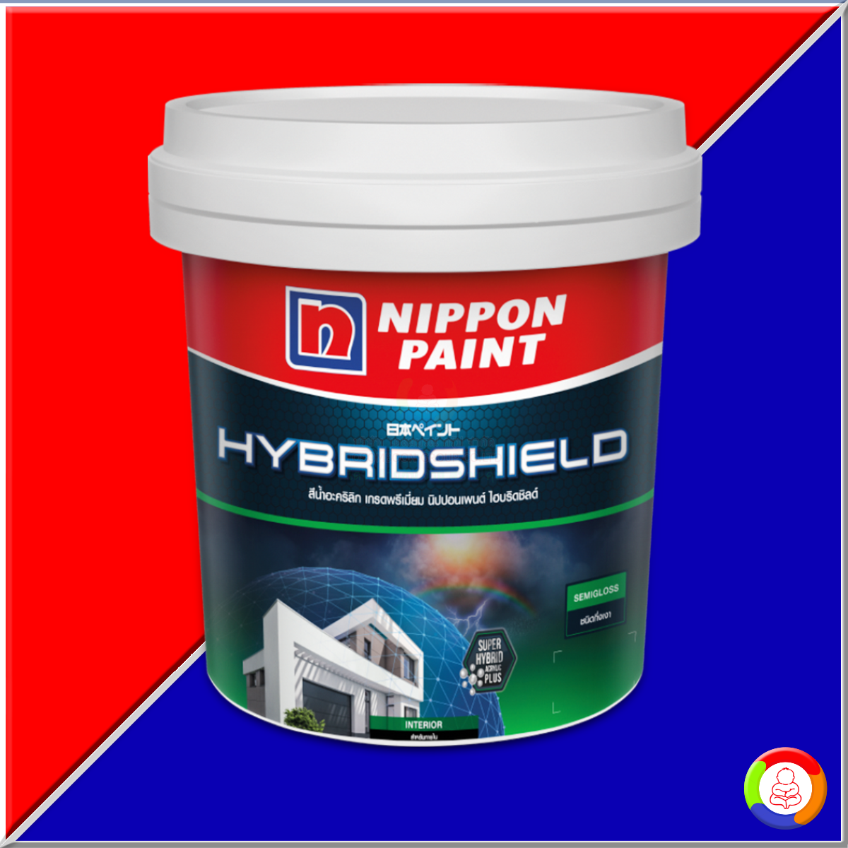 Nippon Paint Hybrid shield Interior Semi-Gloss