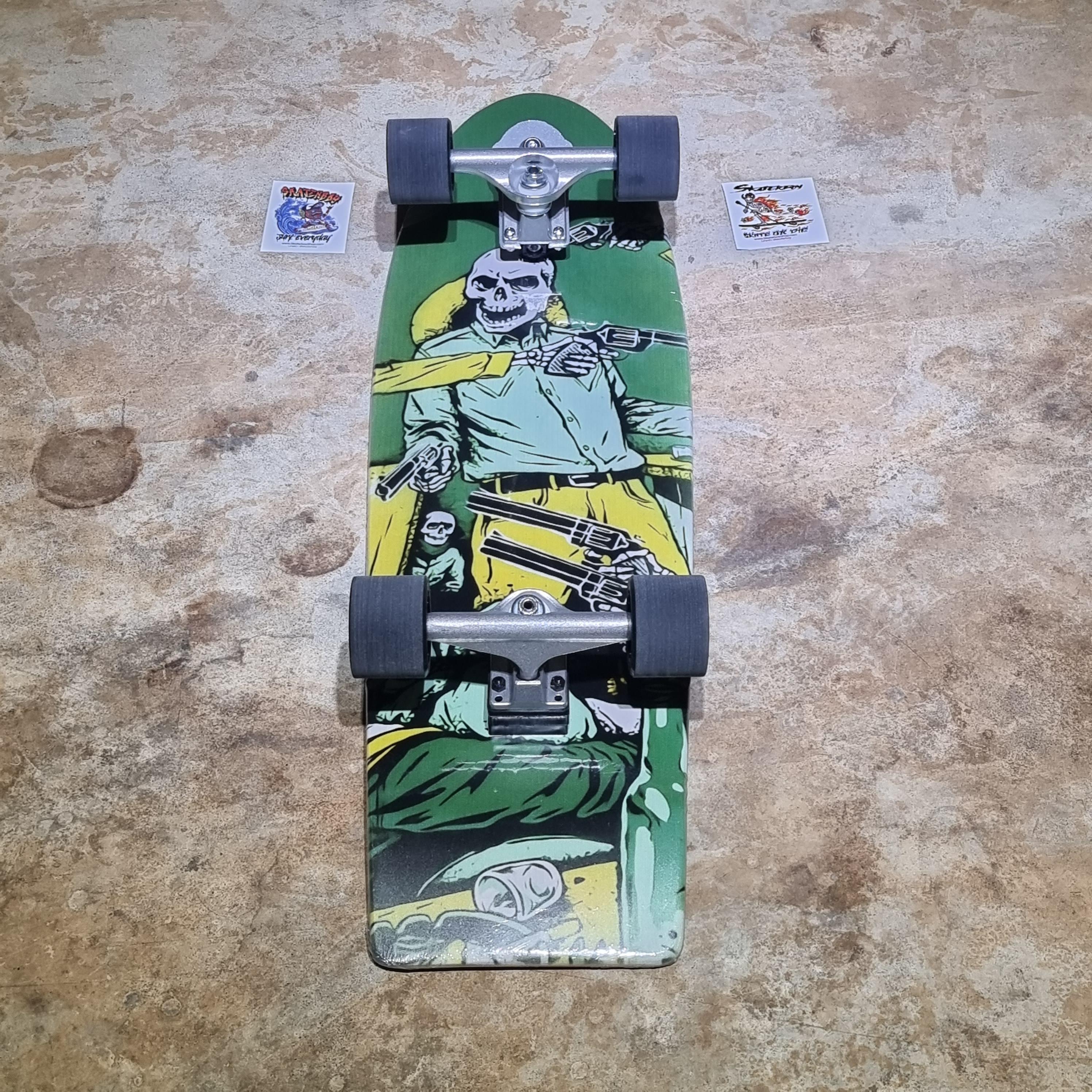 0201 Surf skate custom บอร์ด34นิ้ว สำหรับผู้ใหญ่ สูง170cm+ เซิร์ฟ สเก็ตบอร์ด พร้อมเล่น