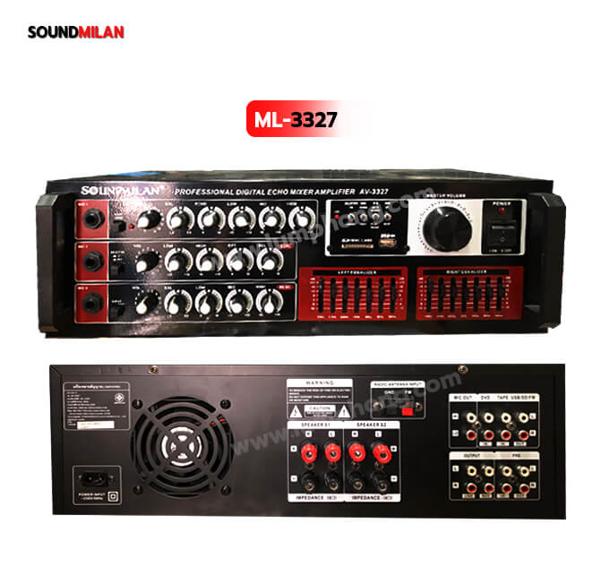 เพาเวร์แอมป์ Soundmilan AV-3327