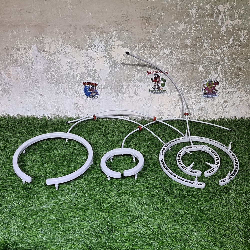 [1001] Net Blow รดน้ำต้นไม้ กระจายรอบต้น ขนาด 12cm 24cm หัวควบคุมใช้กับปั้มแรงดัน 1-3bar