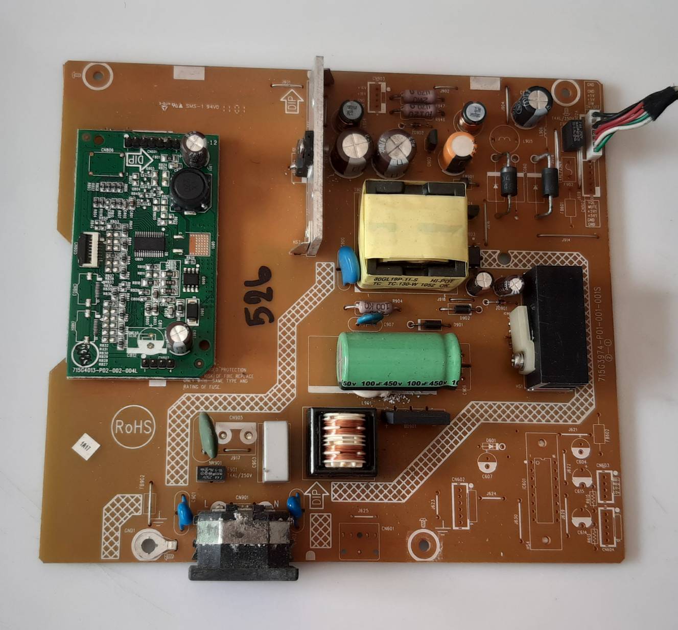 อันที่ 526 PHILIPS 202EL2 ซัฟฟลาย 715G3974-P01-001-001S ดีเทสแล้ว