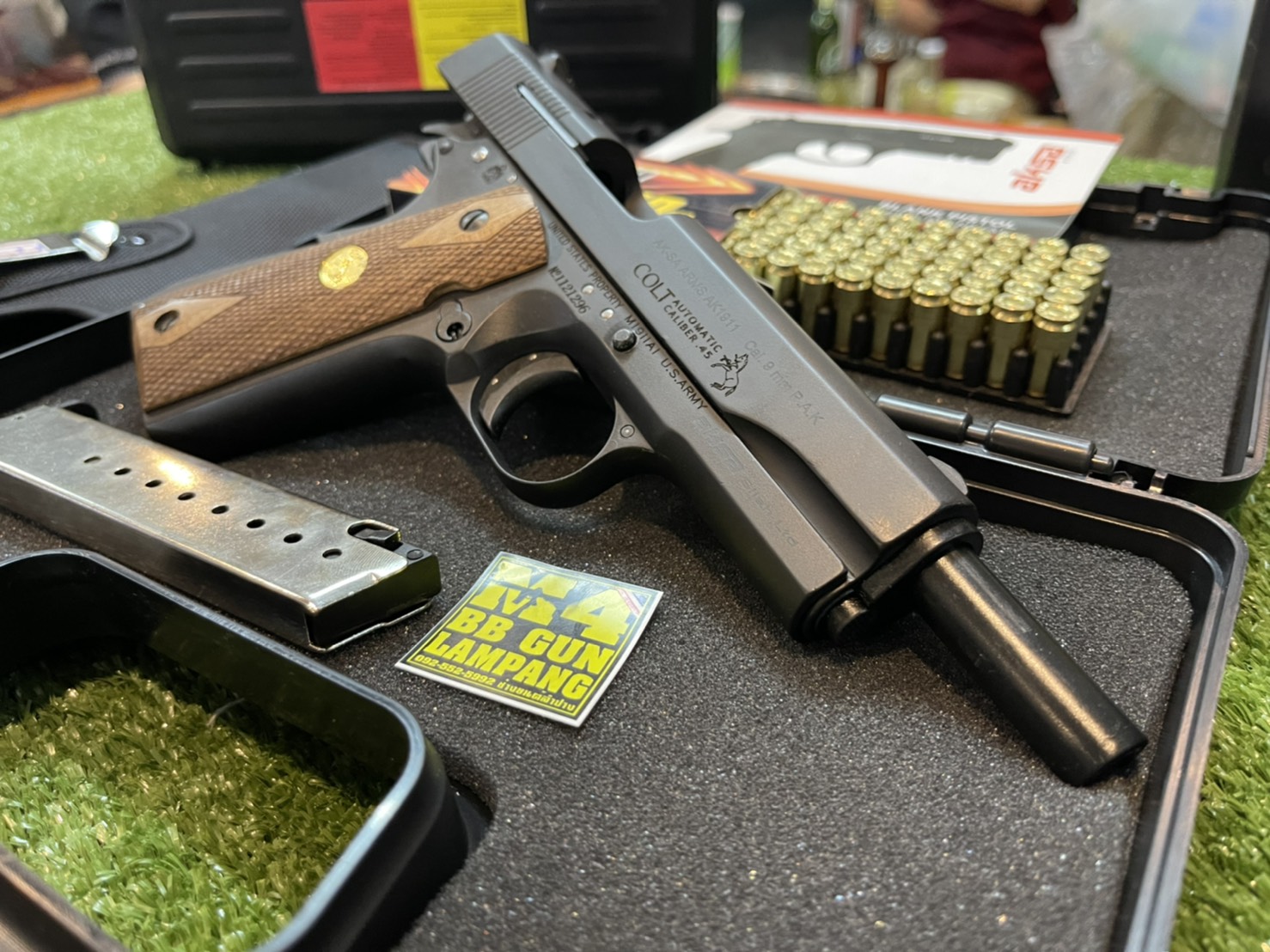 AKSA COLT 1911 ลาย Series 80 สีดำ