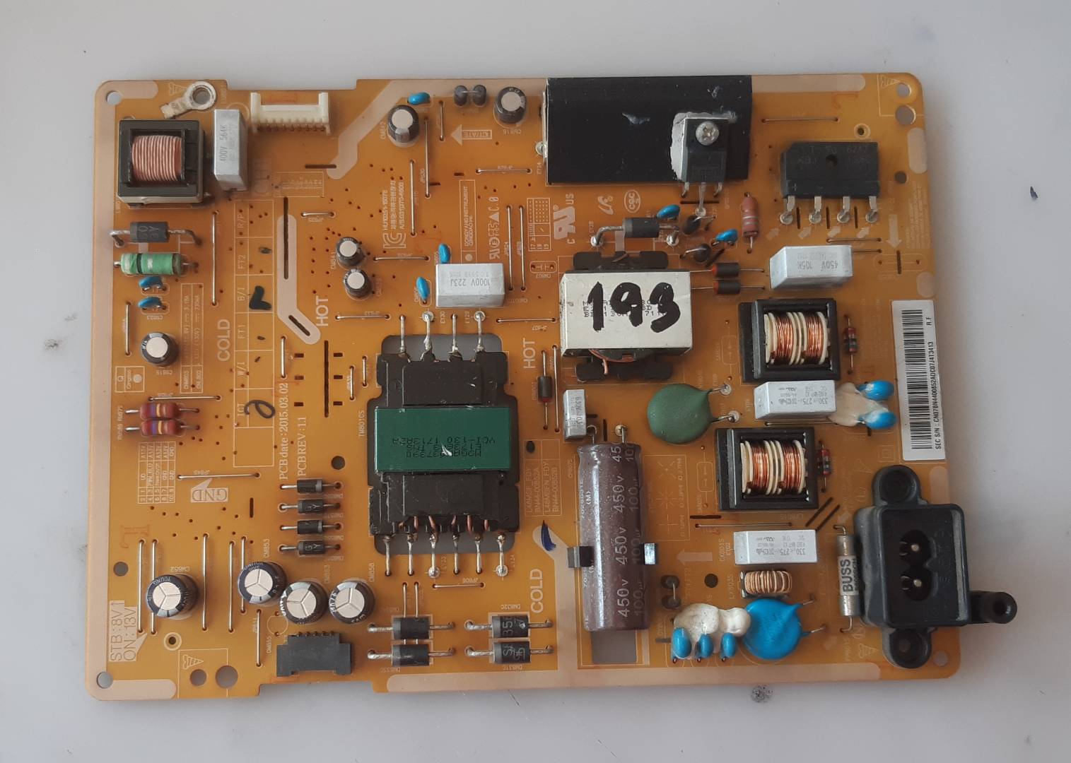 อันที่ 193 Samsung UA43M5100AK ซัฟฟลาย BN44-00852A ดีเทสแล้ว