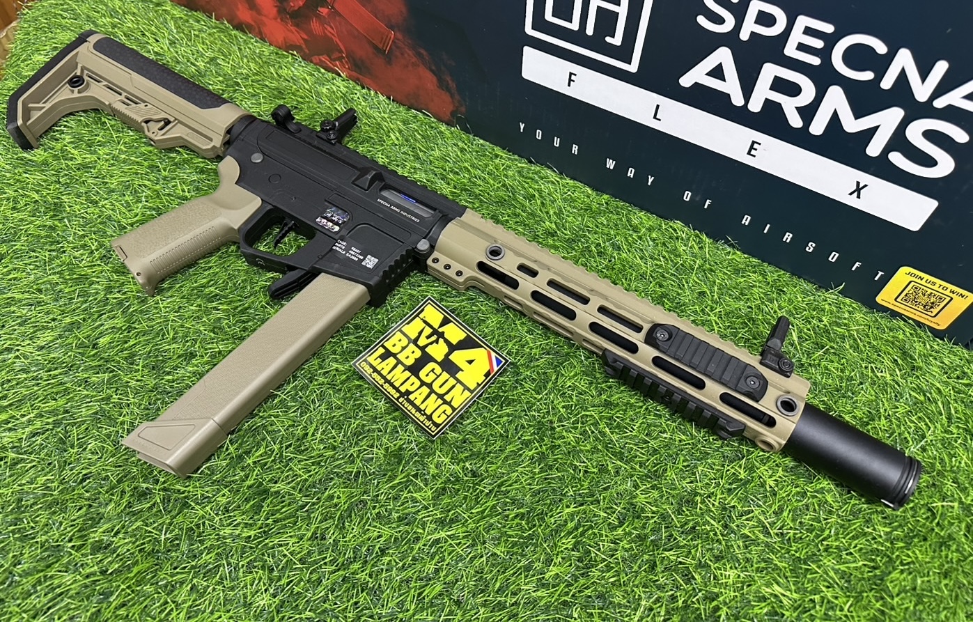 Specna Arms SA-FX02 FLEX™ HAL ETU : AR9 Custom (Tan)