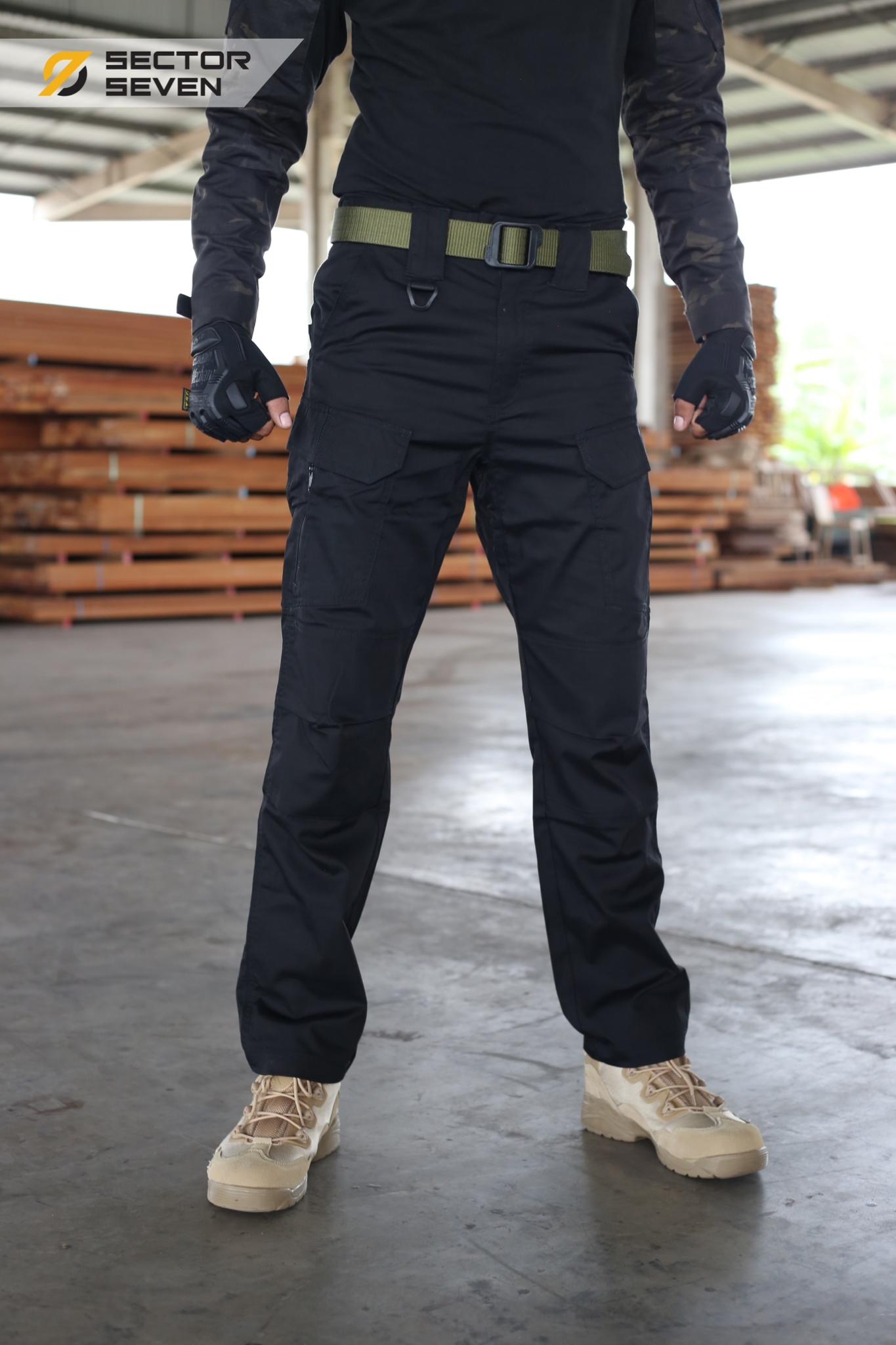 กางเกง SECTOR SEVEN IX12C ผ้าตาราง (K1030)