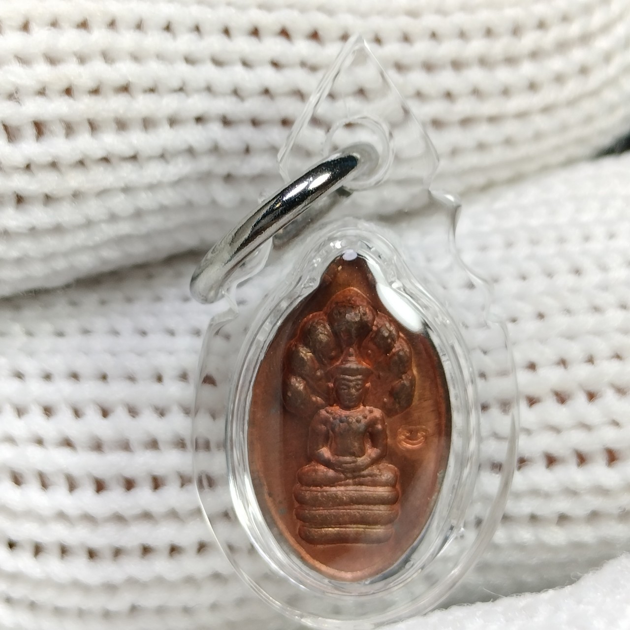 พระนาคปรก เม็ดฟักทอง(รุ่นแรก) หลวงปู่หงษ์ พรหมปัญโญ