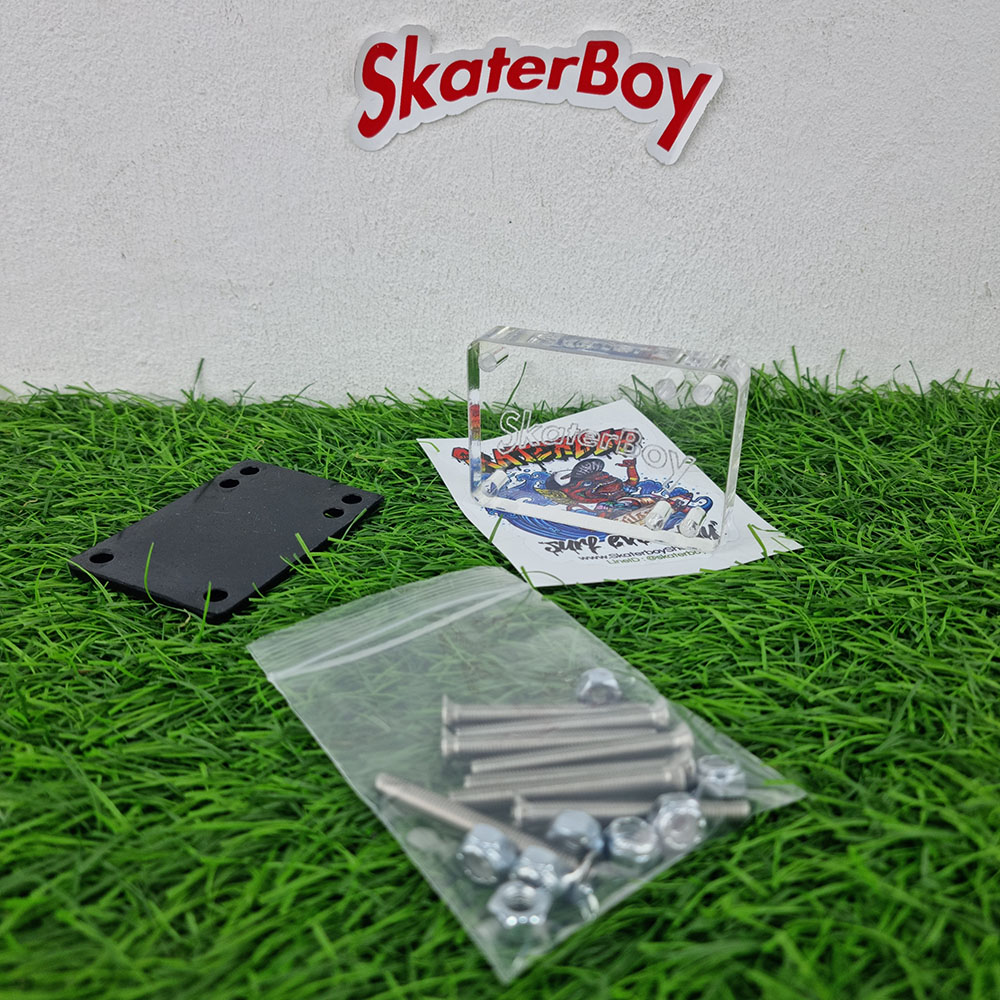 [0311] ชุดแต่ง Surf skate ที่ไม่มียางรองมาให้ รองสูงกันล้อกินบอร์ด พร้อมติดตั้ง ใส่แล้วเหมือนทรัคลอยจากบอร์ด