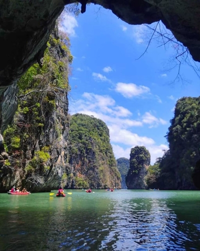 ทัวร์อ่าวพังงา เขาตะปู เกาะเจมส์บอนด์ เกาะห้อง เกาะพนัก เกาะนาแก โดยเรือใหญ่ James Bond Island by Big Boat Hong Island Panak Island Nakae Island