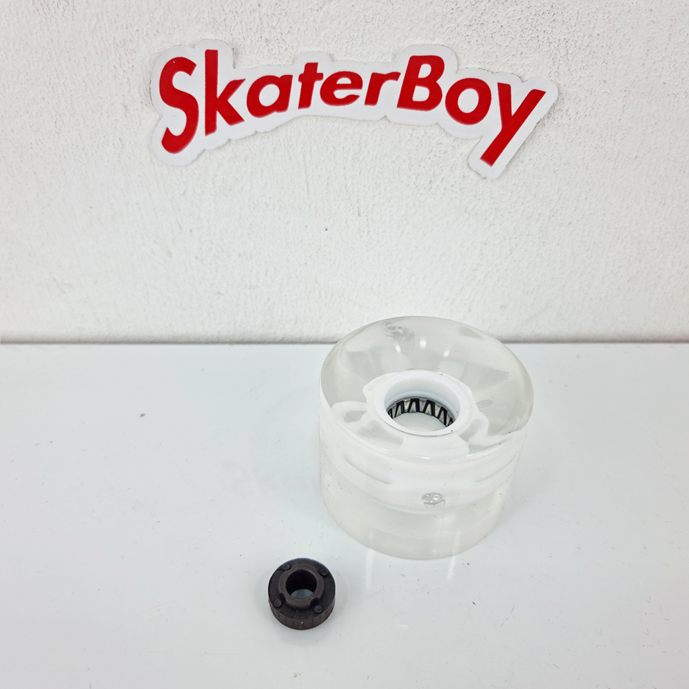 [0316] ล้อสเก็ตบอร์ด มีไฟ ขนาด 60x45mm 78A พร้อม magnetic spacer หลายสี longboard surf skateboard