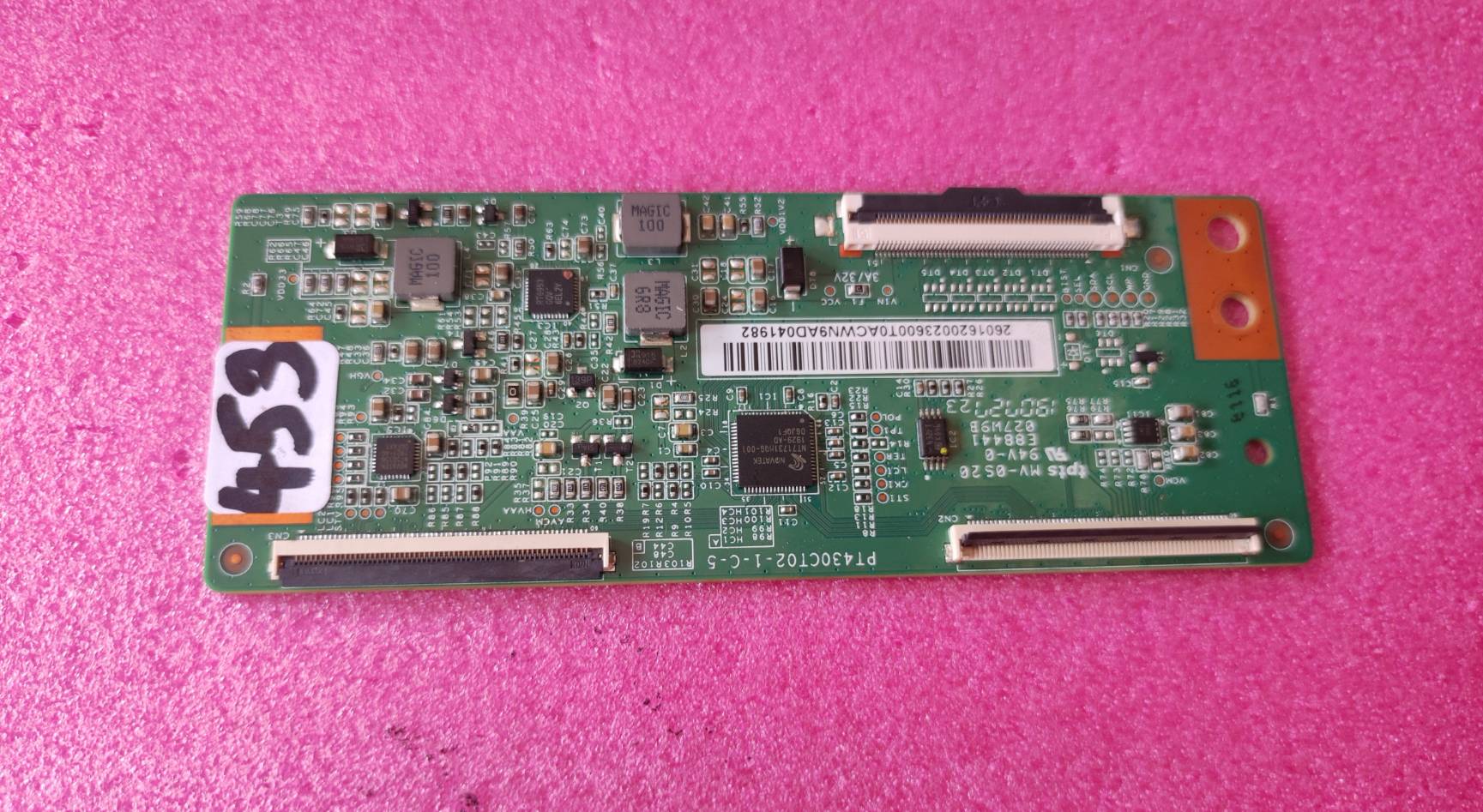 อันที่ 453 JVC LT-43H300 ทีคอน PT430CT02-1-C-5 ดีเทสแล้ว
