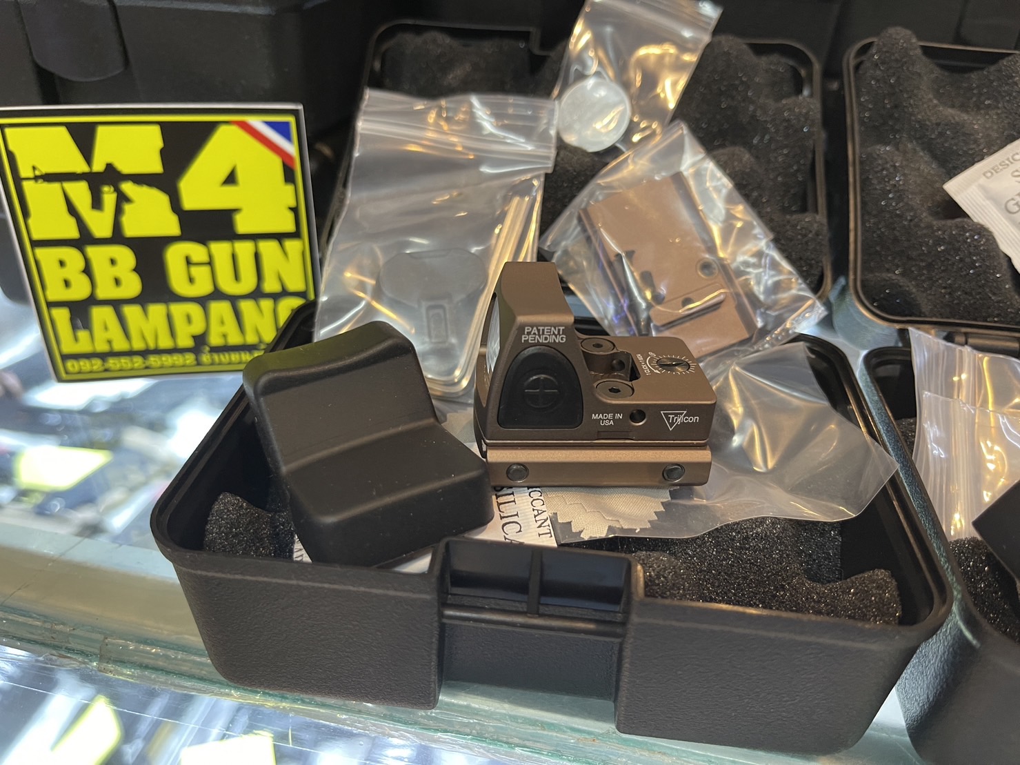 SOTAC : REDDOT TRIJICON RMR กล้องจุดแดง มีขาจับสำหรับปืนสั้น Glcok