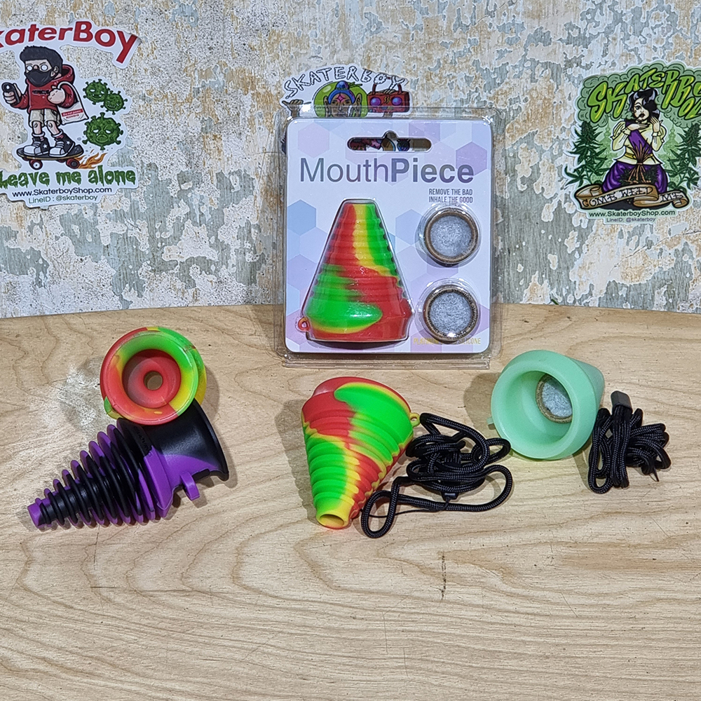 [1007] กรองควัน เก็บควัน เก็บกลิ่น กรองคาร์บอน Mouthpiece Filter Silicone กรอง Carbon Cotton Paper