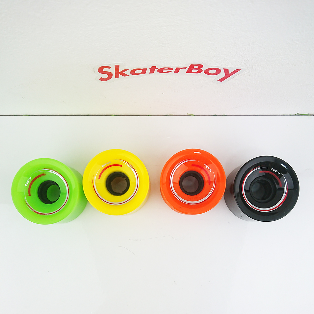 [0317] ล้อสเก็ตบอร์ด 70x51mm SHR78AA ยางนิ่ม รับน้ำหนัก 200kg Longboard, surf skate
