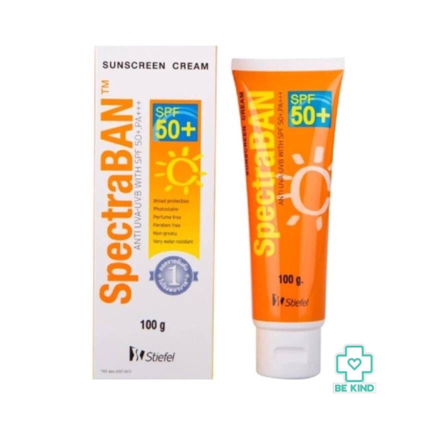 SpectraBan SPF50+ 100 g สเป็กตร้าแบน SPF50+ 100 กรัม.