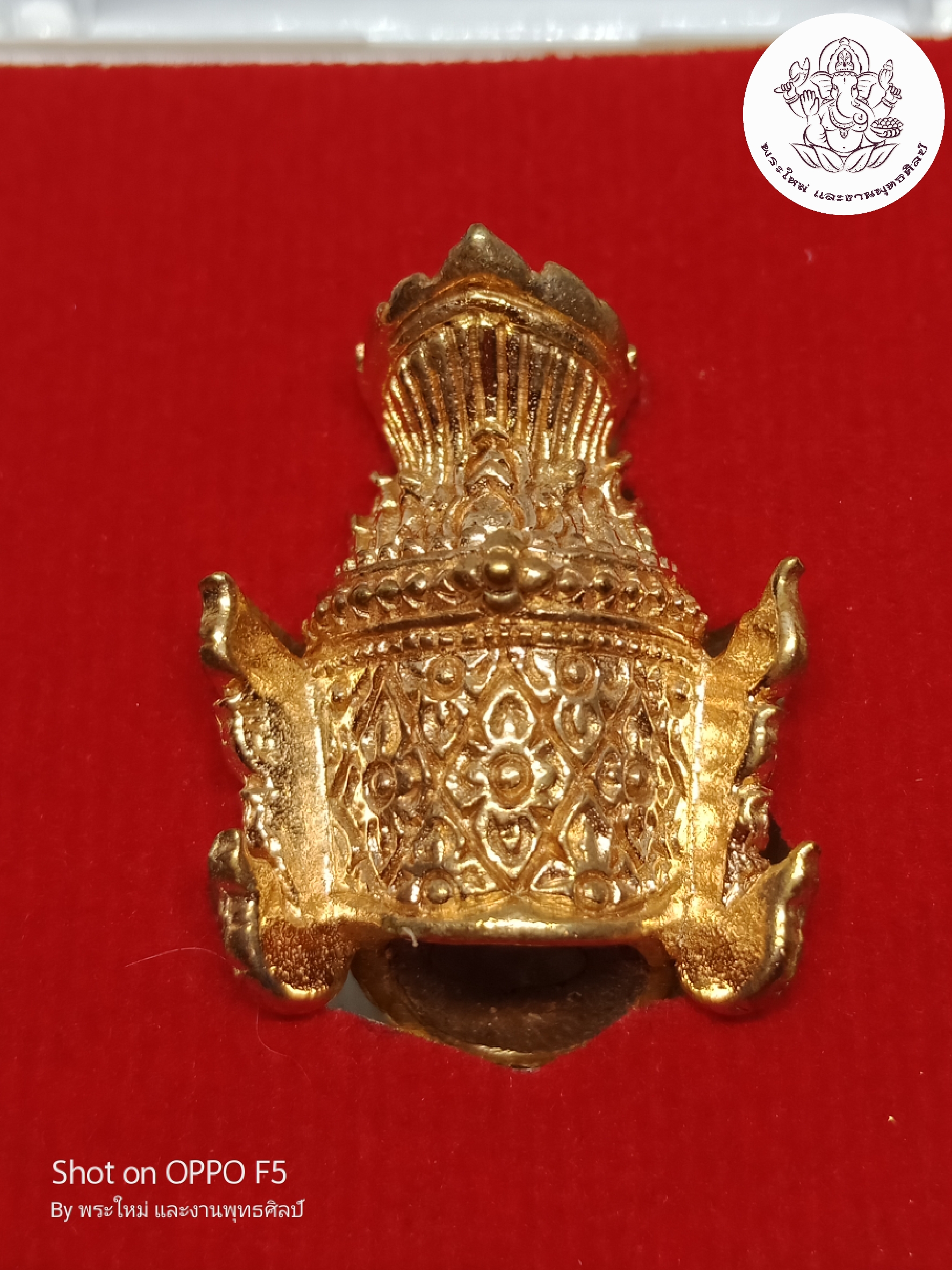 เศียรบรมครูปู่ฤาษี เนื้อ : สำริดขัดเงา