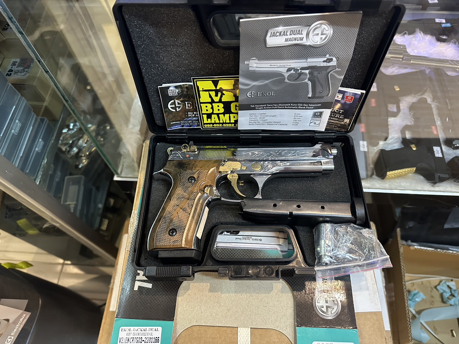 EKOL Jackal Dual เงินเงา ไกรทอง ลายไทย