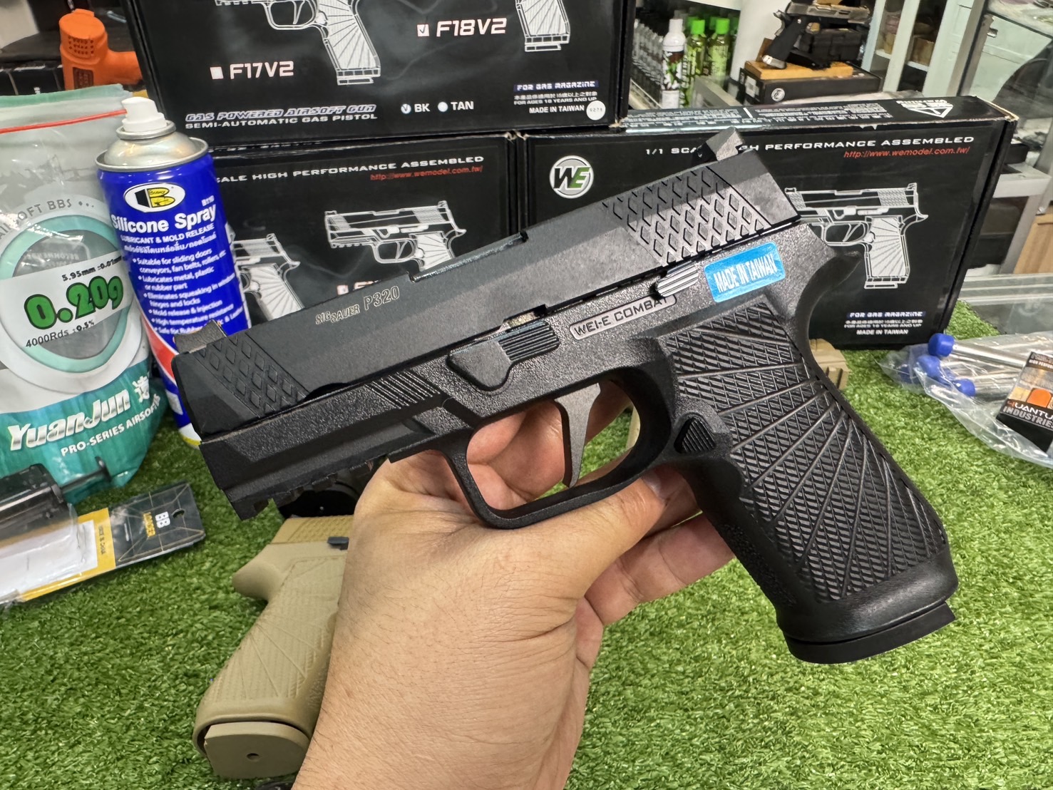 WE F17V2 P320 WILSON COMBAT(BLACK)