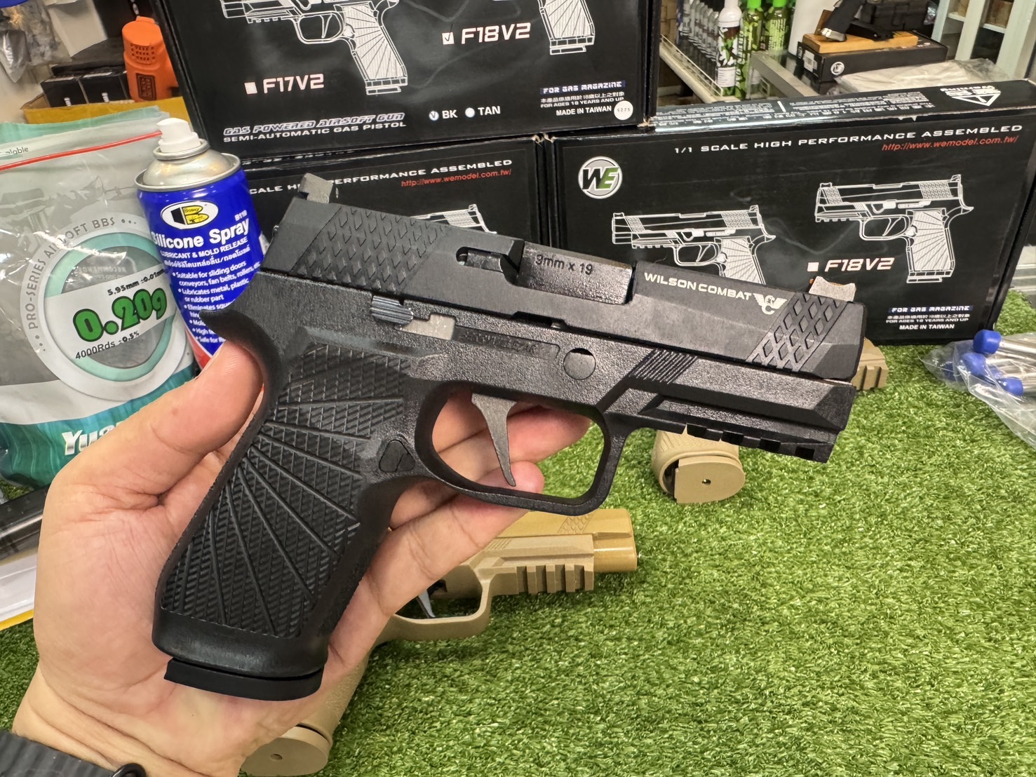 WE F17V2 P320 WILSON COMBAT(BLACK)