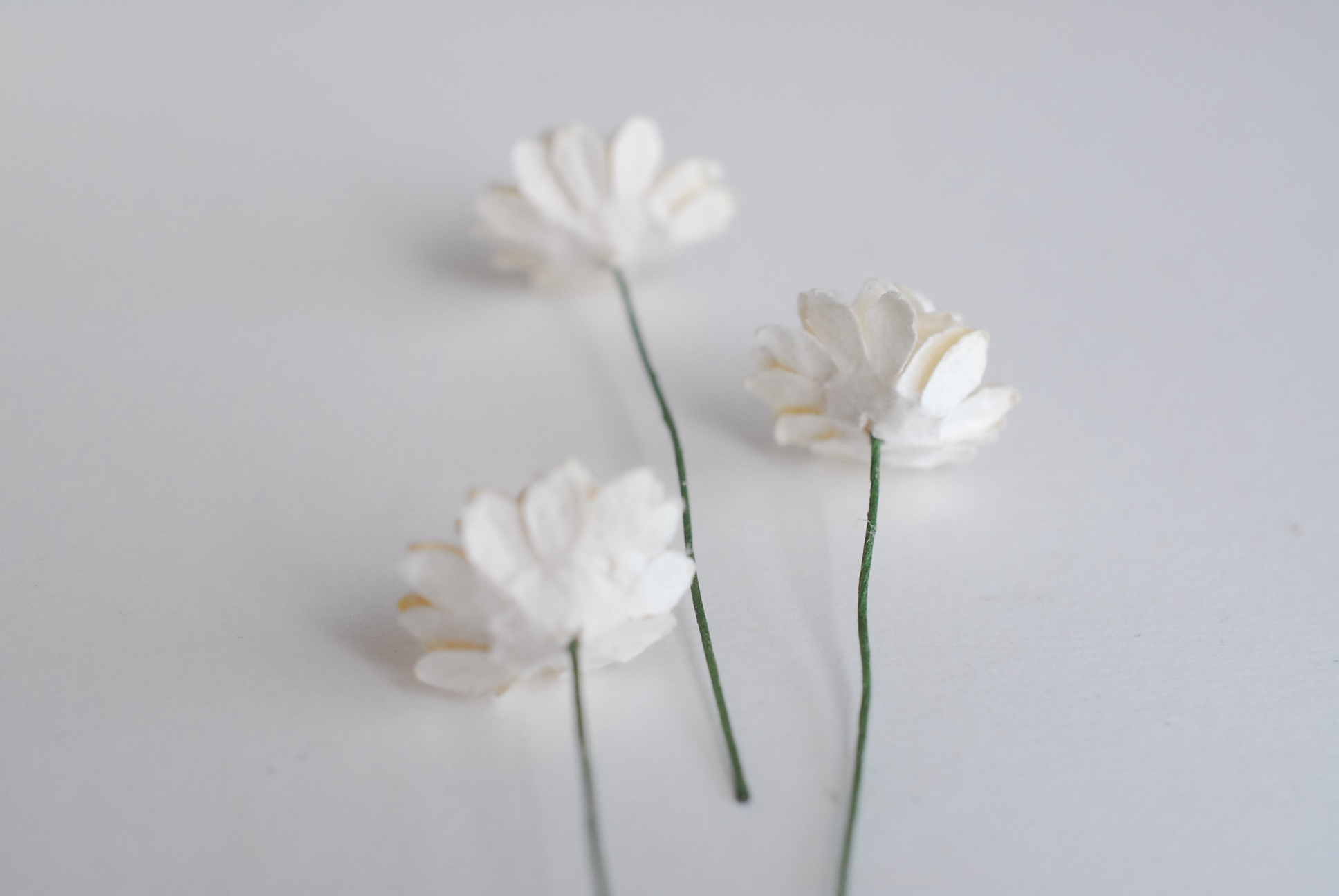 ดอกไม้ประดิษฐ์, ดอกไม้กระดาษสา, ดอก gypsophila, ดอกยิปโซ งานประดิษฐ์ตกแต่งของชำร่วย, ดอกไม้ทำพานพุ่ม,พานพวงมาลัย, พานรับไหว้, ขนาด 2 cm. สีครีม