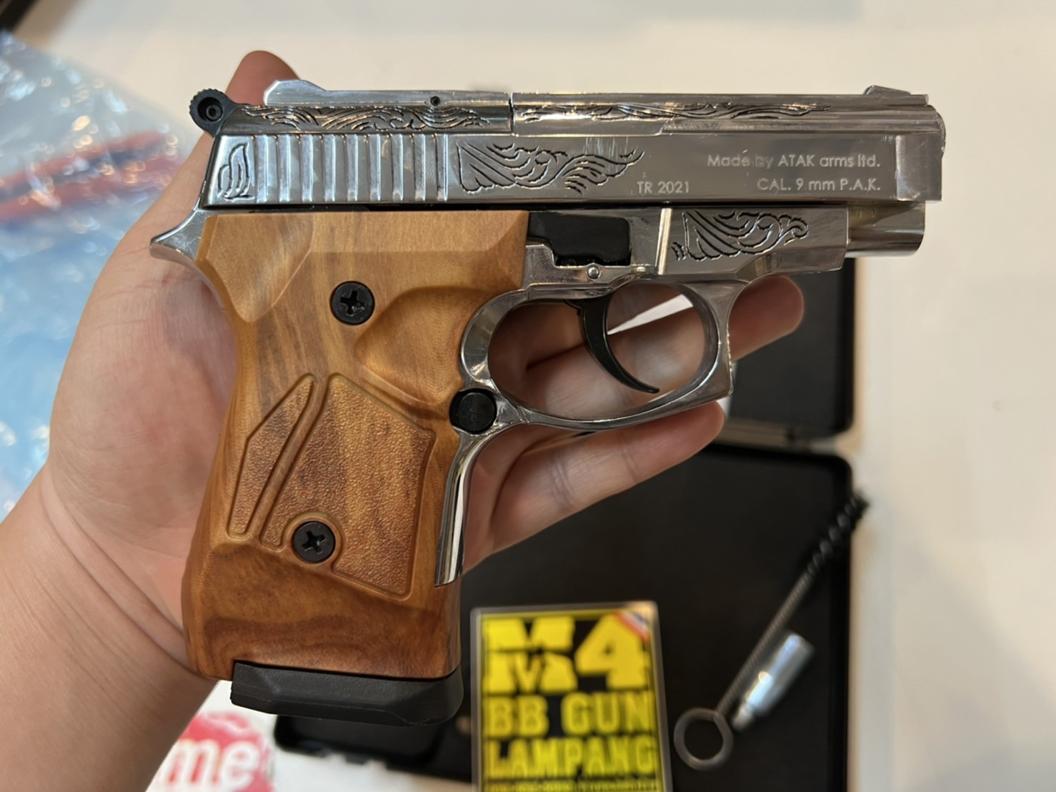 ZORAKI 914 AUTO เงินเงา-ลายไทย