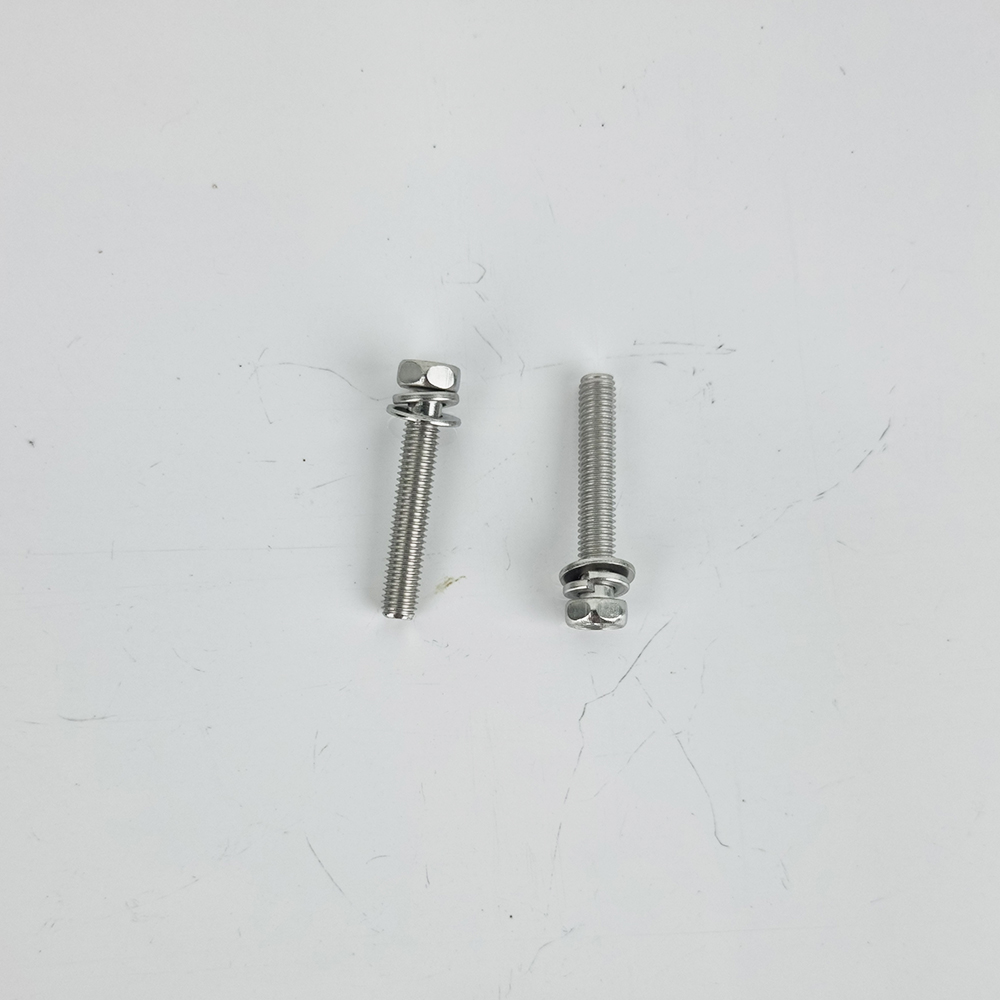 [0309] น็อตพร้อมแหวนกันคลาย ยึด Adapter surf truck ยาว 20-30mm stainless steel ไม่เป็นสนิม smoothstar, rare ant, geele