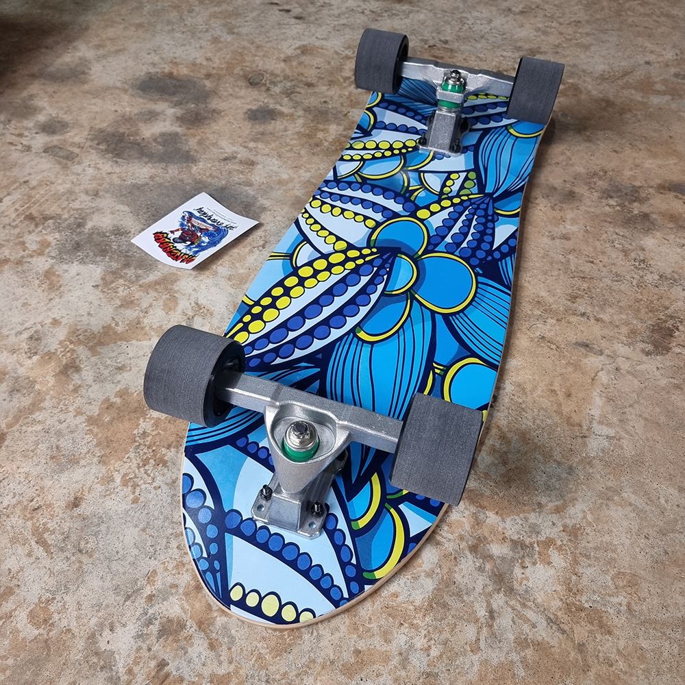 0201 Surf skate บอร์ด32นิ้ว แนะนำสูง160-170cm เลี้ยว40องศา พร้อมเล่น
