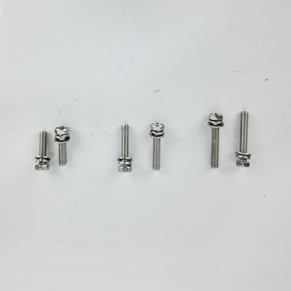 [0309] น็อตพร้อมแหวนกันคลาย ยึด Adapter surf truck ยาว 20-30mm stainless steel ไม่เป็นสนิม smoothstar, rare ant, geele