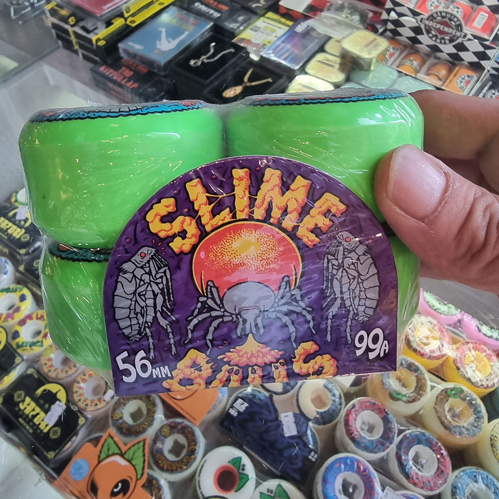 [0315] ล้อ Slime Balls 56mm แข็ง 97A 99A รุ่น SantaCruz, Vomits, berger