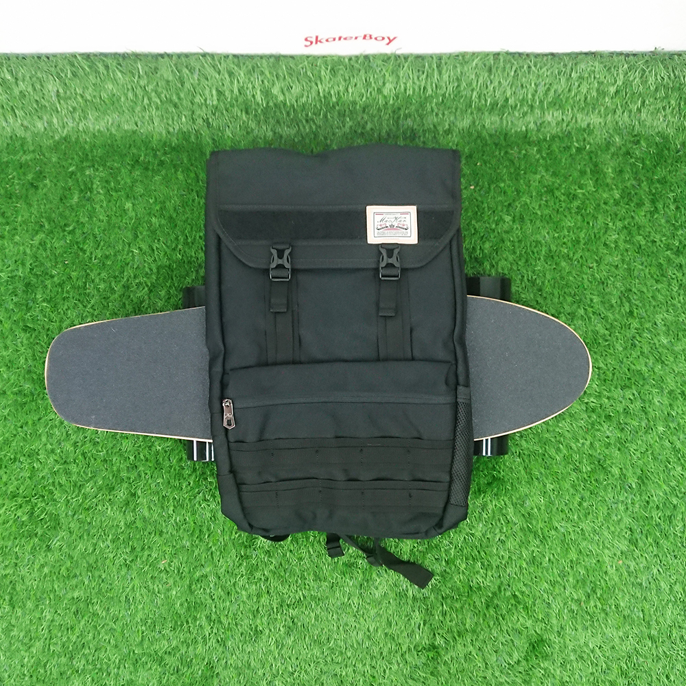 [0319] กระเป๋า สเก็ตบอร์ด Mini OldSchool สะพายหลัง ขนาดกลาง 27x47 cm