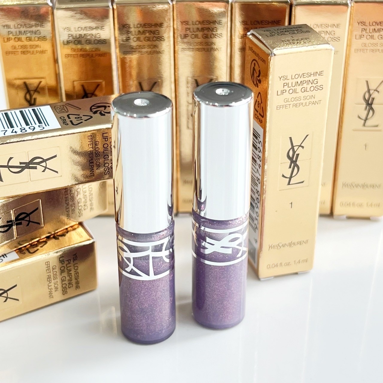 ลิปกลอส New !! YSL Loveshine Plumping Gloss mini 1.4 ml