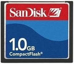 Sandick Cf Card Compact Flash 1GB