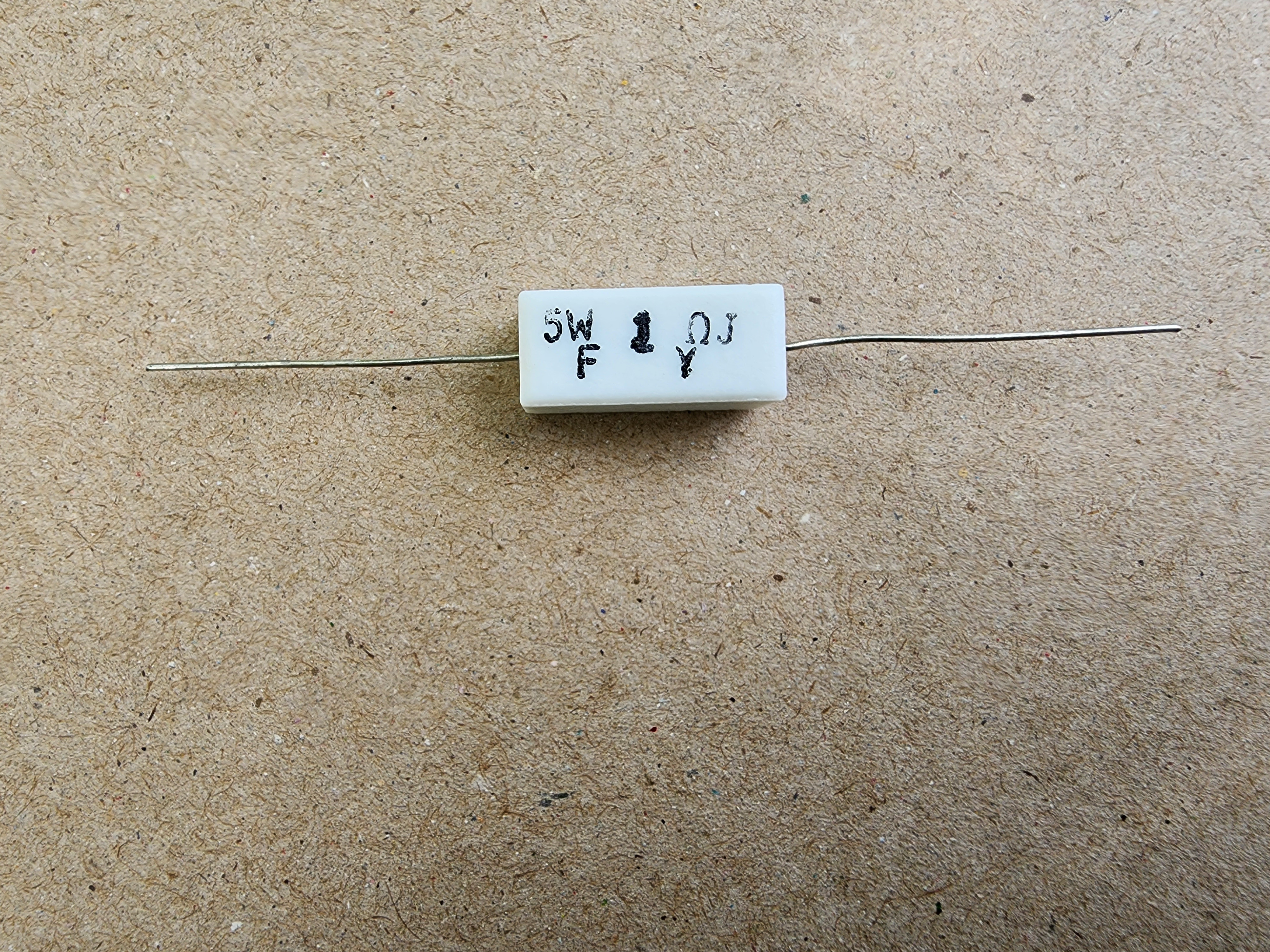 อาร์กระเบื้อง 1 Ohm 5W ตัวต้านทานกระเบื้อง