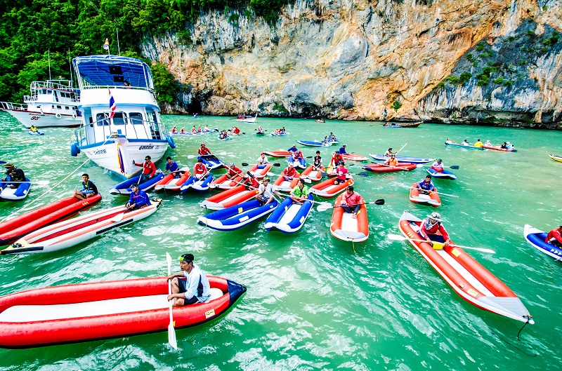 ทัวร์อ่าวพังงา เขาตะปู เกาะปันหยี เกาะไข่ โดยเรือสปีดโบ๊ท James Bond Island-Khai Island by Speedboat