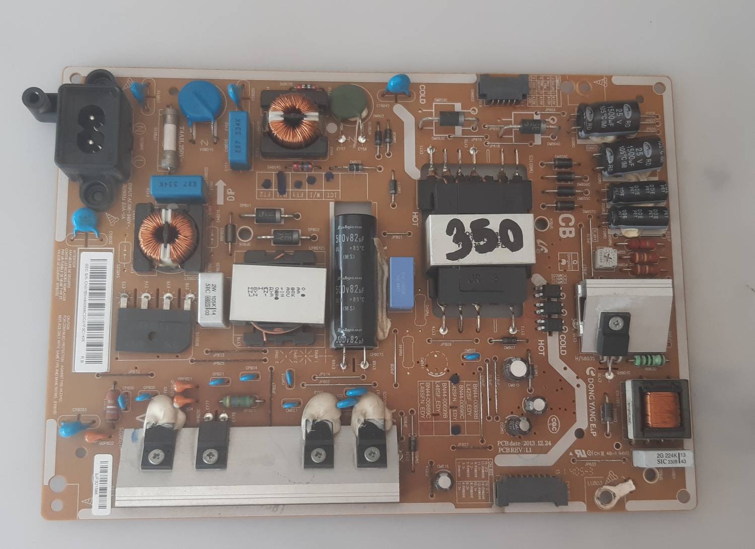 อันที่ 350 Samsung UA40H5100 ซัฟฟลาย BN44-00698C ดีเทสแล้ว