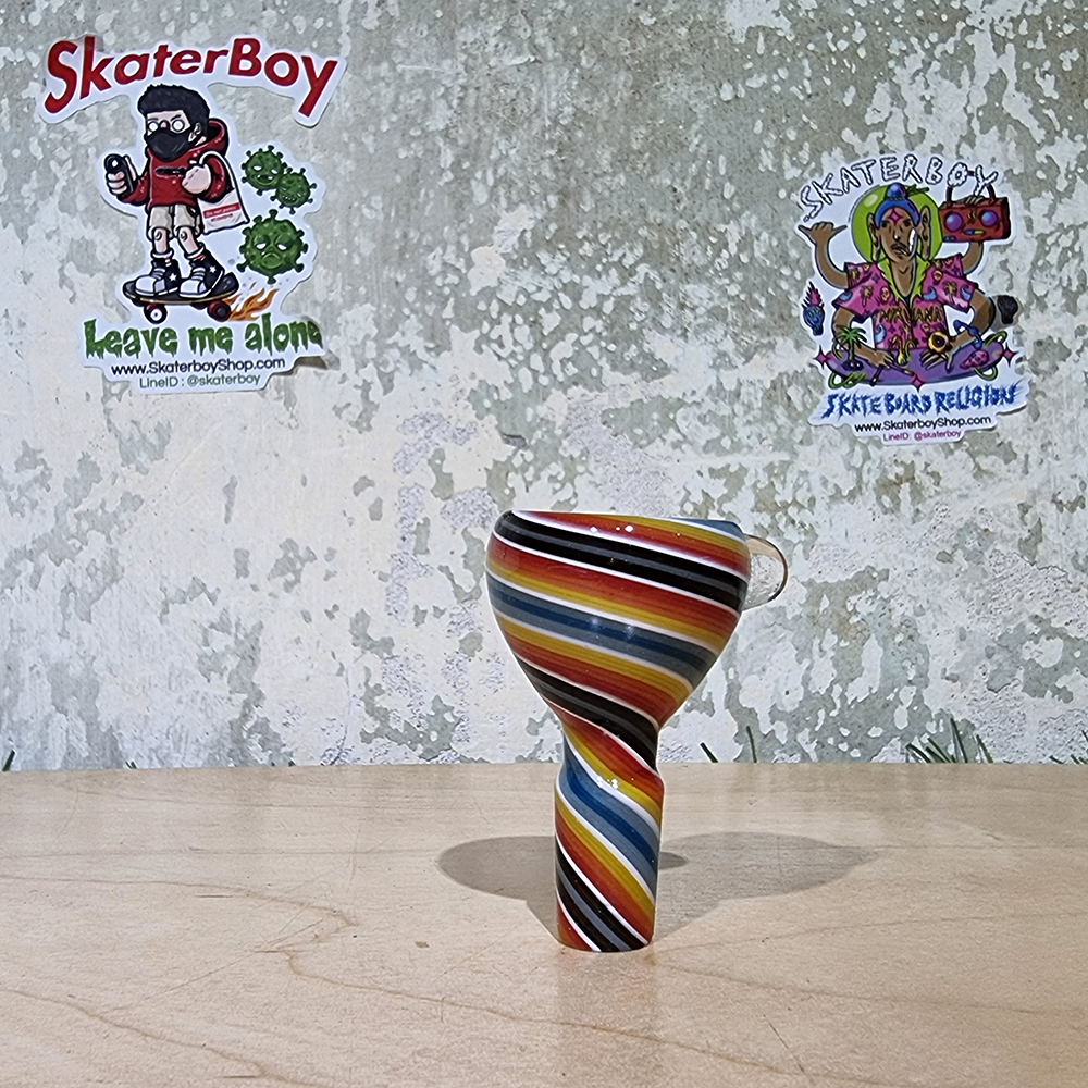 [1005] บัวผัน โจ๋แก้ว ลงสี ขนาด 14mm 18mm limited color