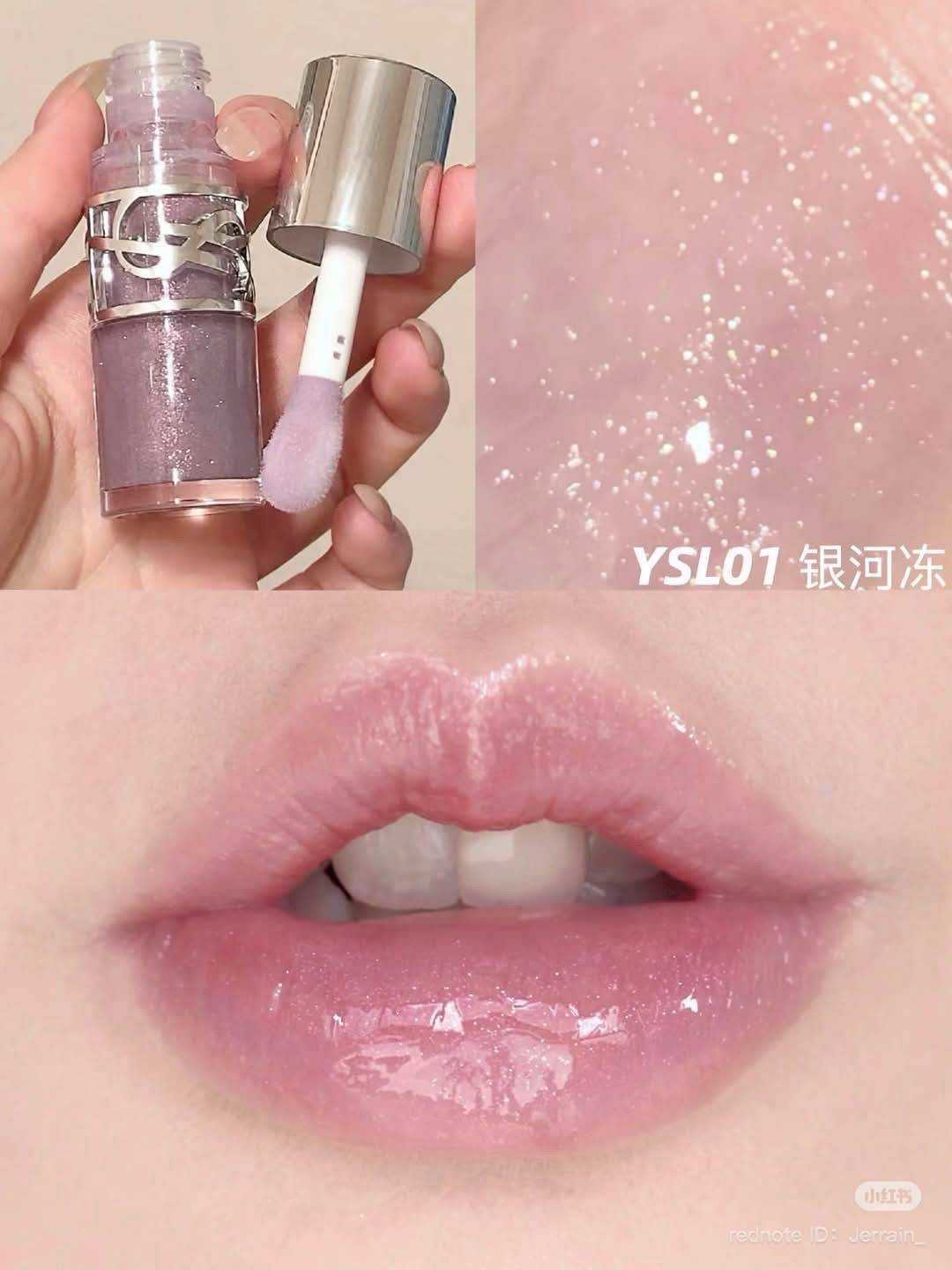 ลิปกลอส New !! YSL Loveshine Plumping Gloss mini 1.4 ml