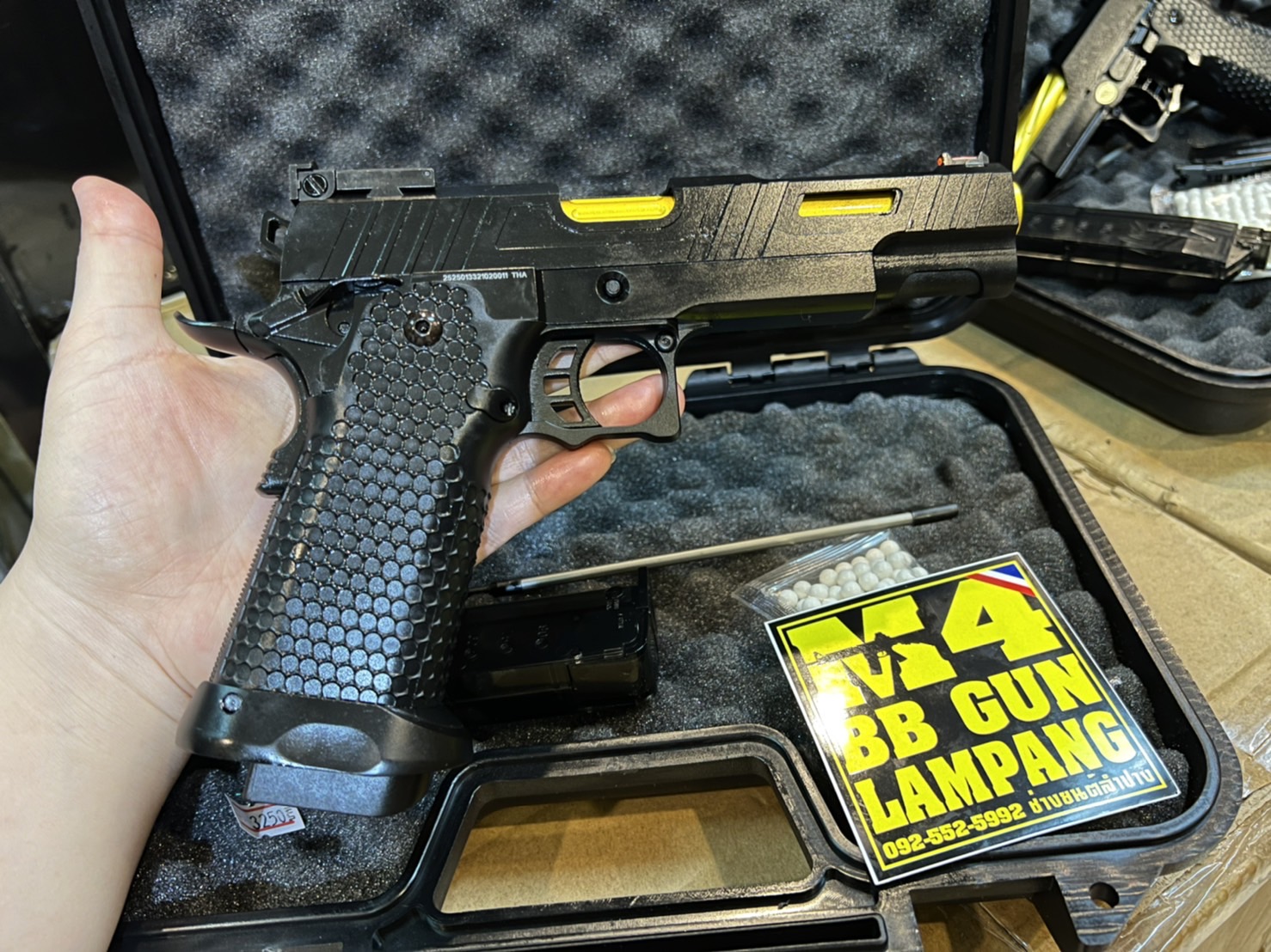 Golden Eagle GE3336 - Hi-Capa 5.1 AQUA ท่อทอง