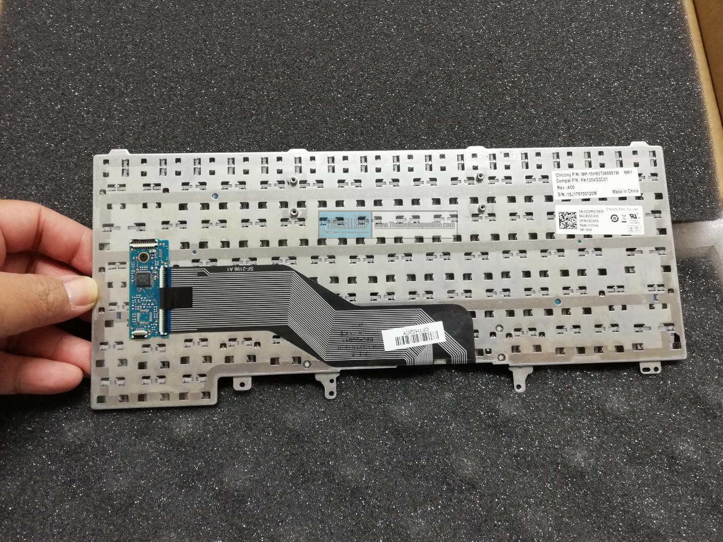 Keyboard thai/eng Dell Latitude E6440 (Part: DC8FG) ของแท้จาก Dell